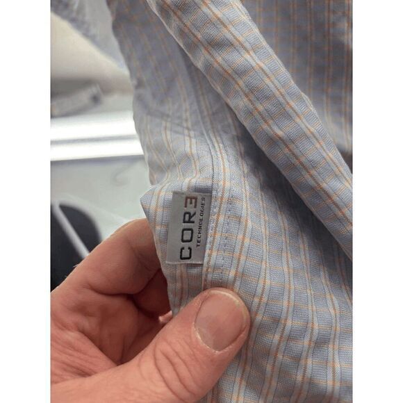 SIMMS Mens XL Button Down Long Sleeve Shirt Cor3 Vented Fishing Hiking Outdoor - Picture 3 of 6